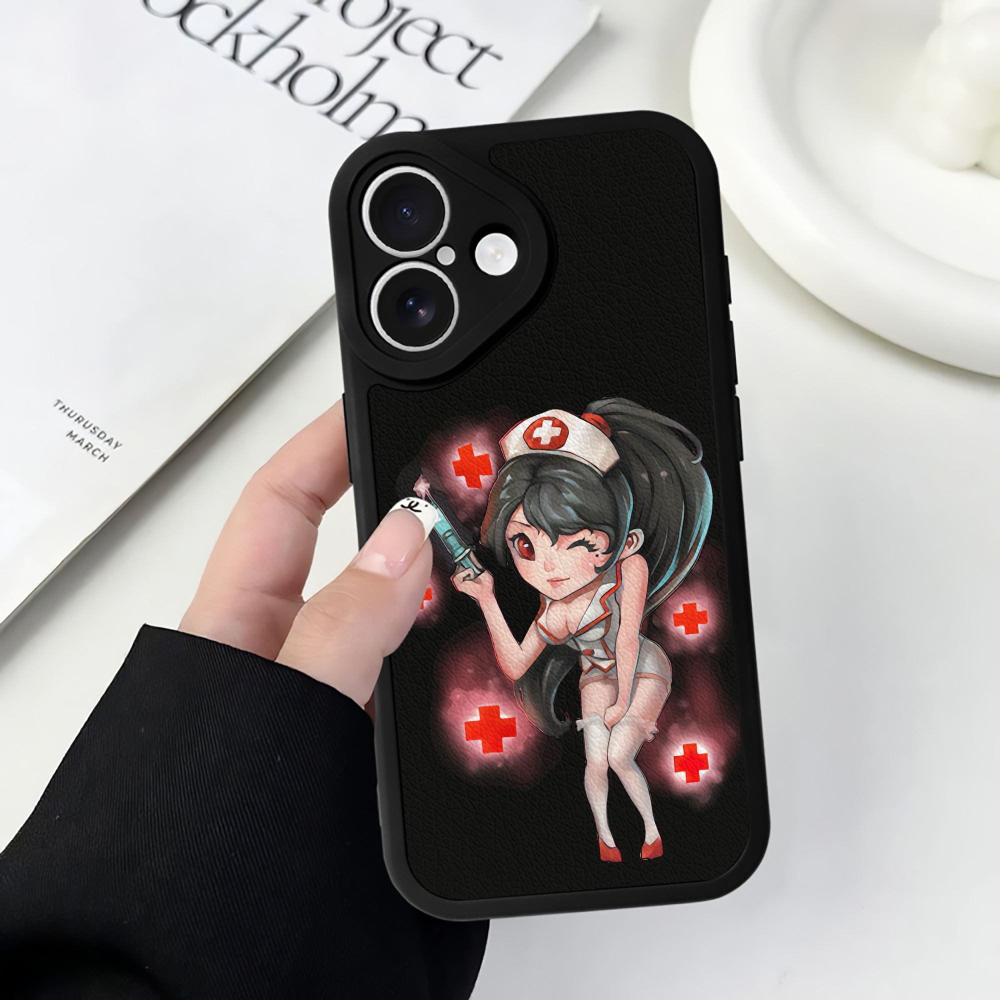 リーグ・オブ・レジェンド League of Legends LOL 【iPhone 16シリーズ対応】シリコンスマホケース（レザー調） 材質：シリコン